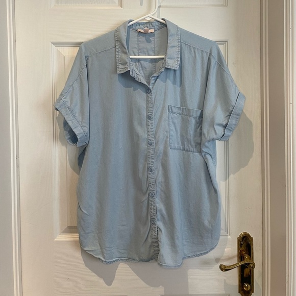 COMO VINTAGE casual button down short sleeve - Picture 1 of 3